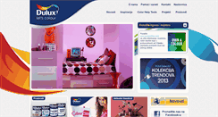 Desktop Screenshot of dulux-srbija.com