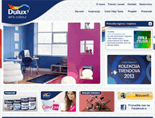 Tablet Screenshot of dulux-srbija.com